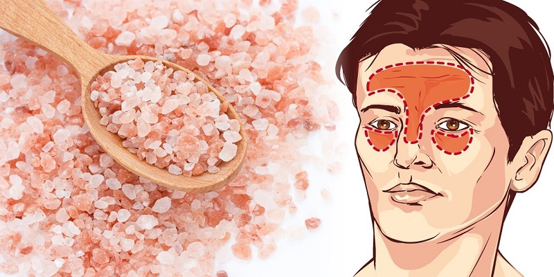 this images shows the skin care benefits of himalayan pink salt 